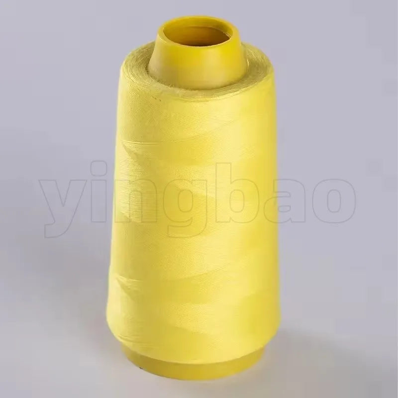 Fil à coudre en Polyester solide et Durable, 1300 Yards/rouleau, Machine à coudre professionnelle, broderie, outils de couture à domicile