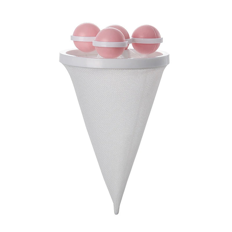 Sac filtrant réutilisable pour Machine à laver, attrape-peluches flottant, épilation des poils d'animaux, collecte de saleté, maille, boule à lessive, outils de nettoyage