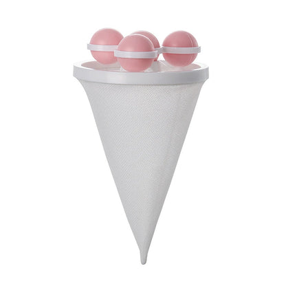 Sac filtrant réutilisable pour Machine à laver, attrape-peluches flottant, épilation des poils d'animaux, collecte de saleté, maille, boule à lessive, outils de nettoyage