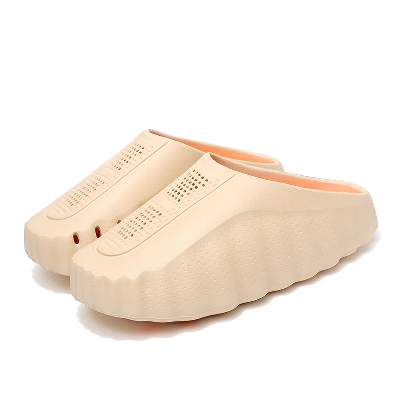 Pantoufles d'été à la mode pour hommes, chaussures d'extérieur légères antidérapantes à tige basse, chaussures décontractées résistantes à l'eau pour hommes