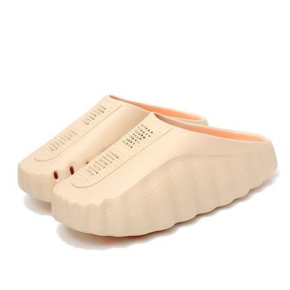 Pantoufles d'été à la mode pour hommes, chaussures d'extérieur légères antidérapantes à tige basse, chaussures décontractées résistantes à l'eau pour hommes
