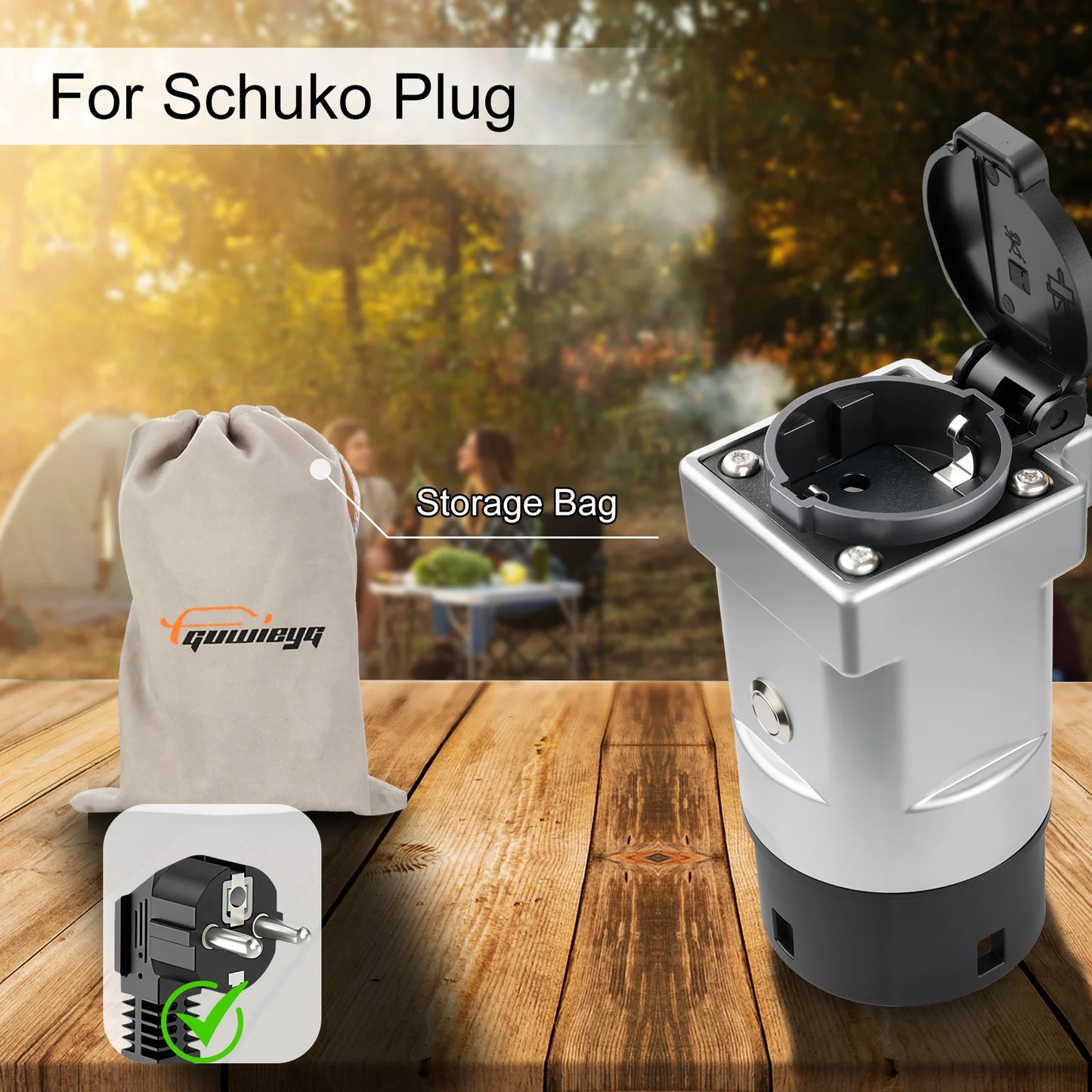 Déchargeur V2L, prise Schuko, véhicule V2L à charge de Type 2, Support MG BYD KIA, décharge pour Type 2, adaptateur de câble EV de décharge de voiture