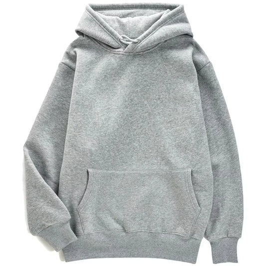 2025 nouveautés haute qualité pur coton hommes et femmes sport mode nouveau plaine quatre saisons porter pull à capuche décontracté