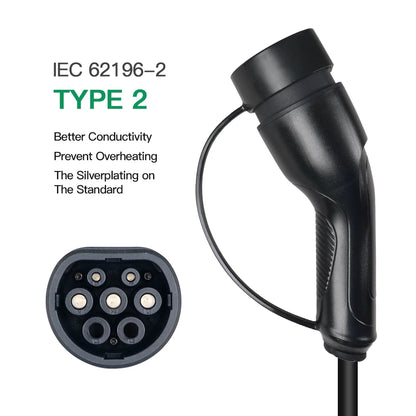 Chiefleed 22KW 32A Type 3 phases chargeur EV Portable Wi-Fi APP contrôle EVSE boîte de charge Station de charge pour chargeur de voiture électrique