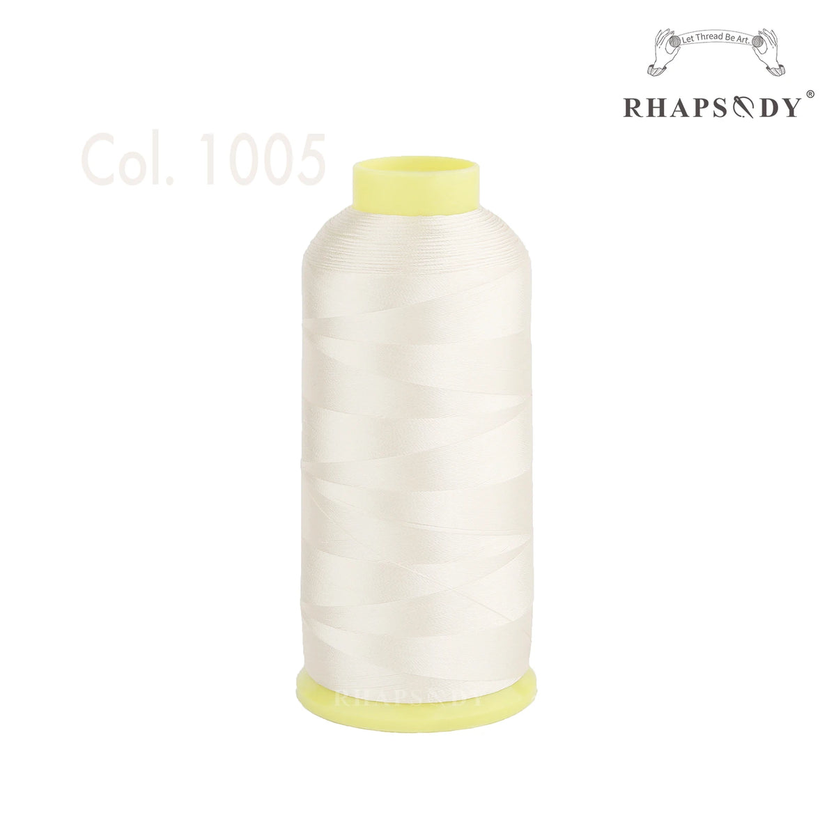 Bal apsody-Fil à broder en polyester, 5000m, 40WT, 120 tches, 200, pour machine à broder Brother Singer Janome Babylock, couture à domicile