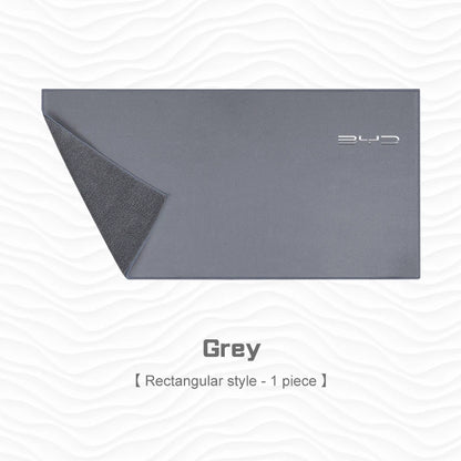Serviette de lavage de voiture en microfibre et daim, chiffon propre pour BYD Tang F3 E6 Atto Yuan Plus Song Max G3, brosse de nettoyage intérieur, accessoires d'outils
