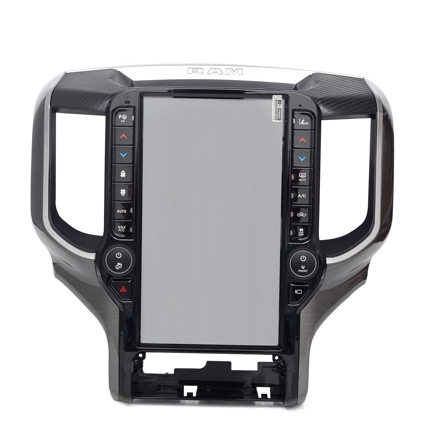13.6 "autoradio multimédia voiture vidéo Ram 2019-2021 Navigation Radio Gps lecteur sans fil Carplay Wifi 4G