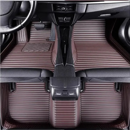 Tapis de sol de voiture personnalisés adaptés à la BMW X5 5 sièges véhicule électrique 2017-2019 tapis de pied en cuir automatique tapis