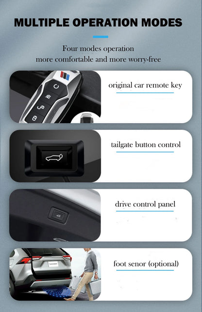 Kit d'alimentation d'entraînement de dérive d'ouverture automatique, hayon électrique, élévateur de voiture, capteur de pied, BYD Qin Plus 2021 du coffre