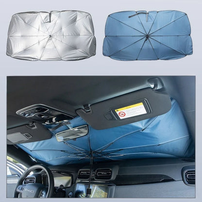 Pare-soleil de voiture, pare-brise pliant, Type de parapluie, pare-soleil pour fenêtre de voiture, accessoires de Protection solaire d'été