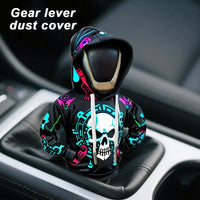 Couvercle universel de levier de changement de vitesse de voiture, couverture de sweat-shirt pour pommeau de levier de vitesse automobile, accessoires d'intérieur à capuche