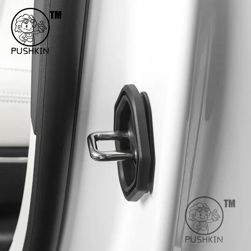 Couvercle de protection de serrure de porte de voiture en Silicone, Anti-Collision, tampon absorbant les chocs, accessoires pour ZEEKR 9X 2025 2026