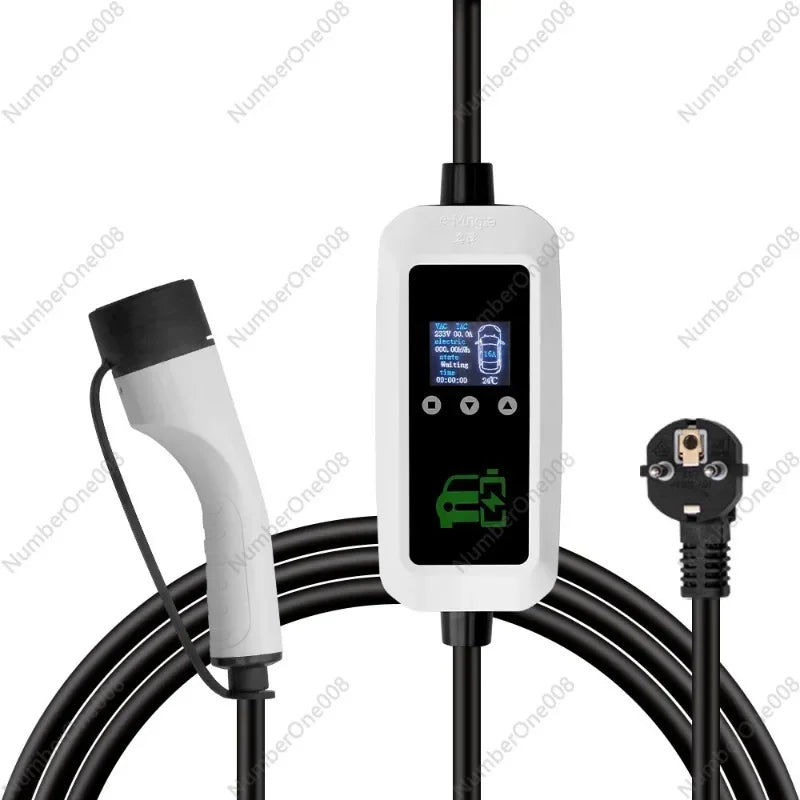 Pistolet de charge Standard européen Type2 EV, chargeur 7kW, pile de charge Portable, nouveau pistolet de charge d'énergie