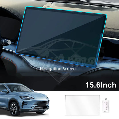 Film de protection en verre trempé pour voiture BYD Seal U/Sealion 6/Song Plus 2021 – 25, protecteur d'écran pour tableau de bord de Navigation GPS