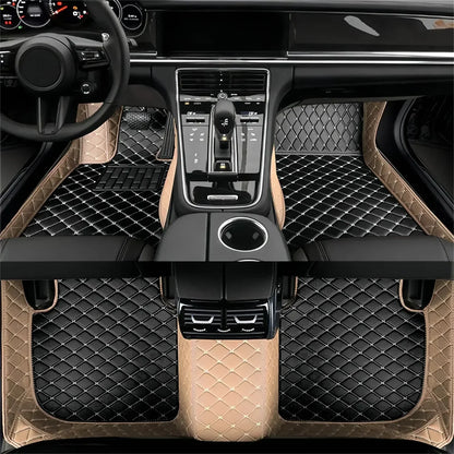 Tapis de sol de voiture en cuir personnalisé, pour BYD Yangwang U8 2023 2024 2025 2026 2027, accessoires d'intérieur