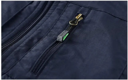 Gilets chauds en polaire pour hommes, multi-poches, vestes d'escalade sans manches, gilets Cargo pour porter des deux côtés, 6X, nouvelle collection automne