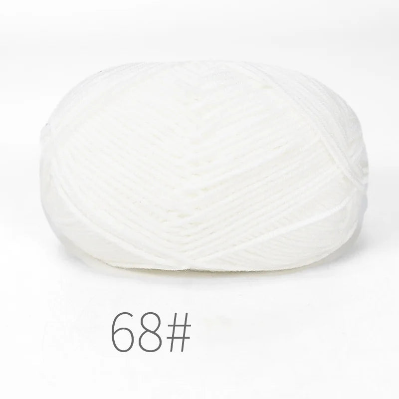 Fil à tricoter en coton doux, tissu mélangé, fil de velours en fibres épaisses, fil de laine au Crochet pour pull, bricolage