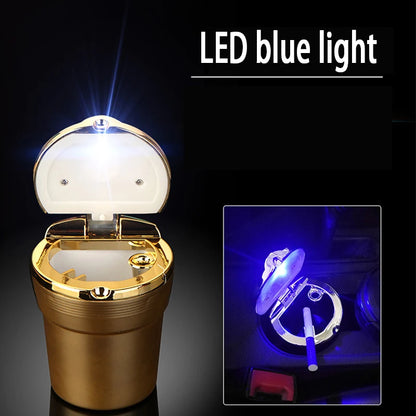 Cendrier de voiture avec lumière LED, porte-gobelet Portable sans fumée pour Xpeng Xiaopeng G6 G9 P7 P7I G3 G3i P5, accessoires d'intérieur automobile