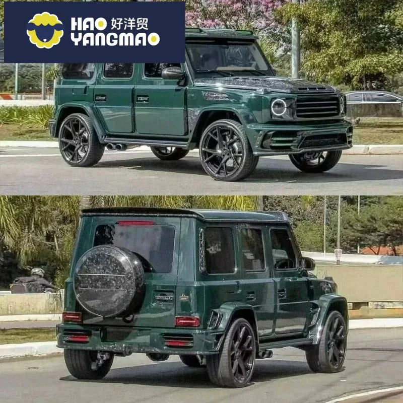 Kit carrosserie en fibre de carbone moulé avec précision, résistant aux UV, pour Mercedes-Benz Classe G W464