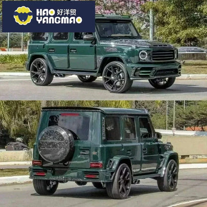 Kit carrosserie en fibre de carbone moulé avec précision, résistant aux UV, pour Mercedes-Benz Classe G W464