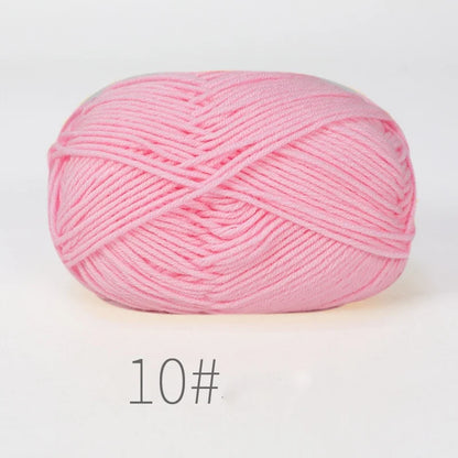 Fil à tricoter en coton doux, tissu mélangé, fil de velours en fibres épaisses, fil de laine au Crochet pour pull, bricolage