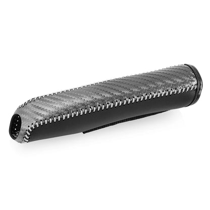 Juste de frein à main en cuir de voiture en fibre de carbone, manchon de protection, protection du frein à main, accessoires d'intérieur de voiture