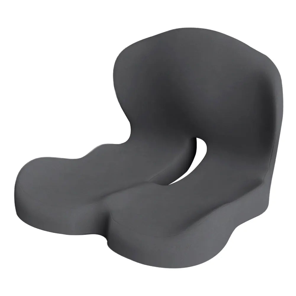 Coussin de chaise de bureau intégré en forme de L en mousse à mémoire de forme, avec Support arrière, coussin de siège de voiture pour employés de bureau, conducteurs de voiture