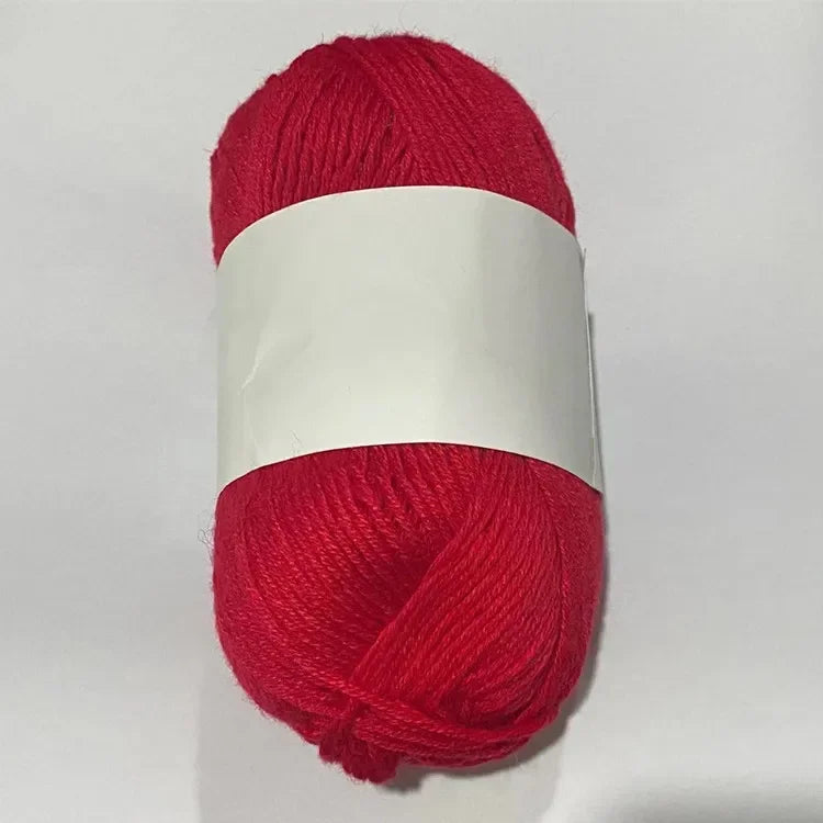 Fil de Lanas teint en coton au lait, 86 couleurs, 4 plis, pour bébé, chapeau, écharpe, pull, poupées, artisanat fait à la main