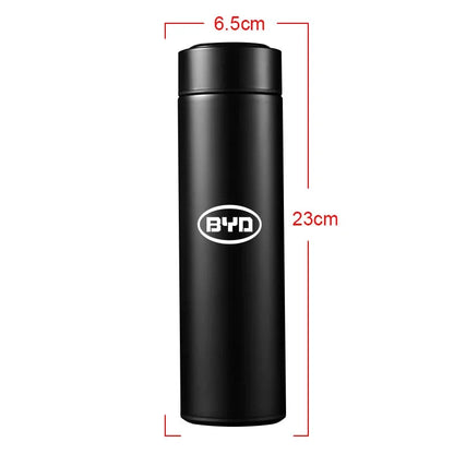 Nouvelle bouteille Thermos intelligente de voiture avec affichage de la température tasse à café pour BYD Atto 3 EV F3 E6 Dmi chanson F0 Qin Pro Yuan Plus Han Tang