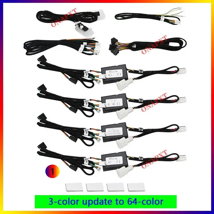 إضاءة محيطية لفتحات تهوية مرسيدس بنز C W205 GLC X253، إضاءة LED دوارة لمكبرات الصوت، غطاء مكبر الصوت بنمط التوربين