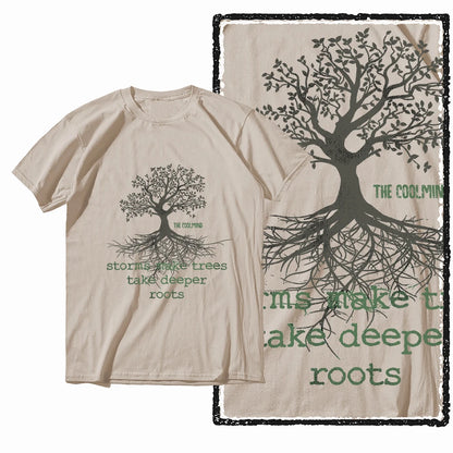 Coolmind MAX yggdrasil printed Exclusive graphic men T shirt 100% cotton big size streetwear men tshirt cool t-shirt tee shirts