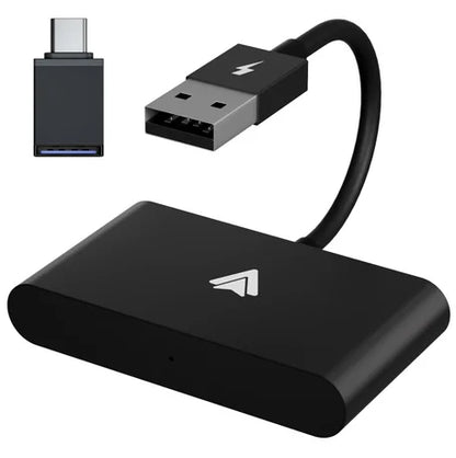 Adaptateur de voiture Android Auto sans fil, Dongle Carplay sans fil, conversion filaire en sans fil pour Android/iPhone Plug and Play