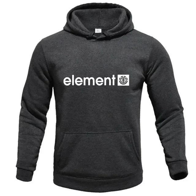 Printemps automne hommes sweats à capuche polaire impression sweats ample décontracté à capuche pull mâle vêtements de sport en plein air à manches longues hauts