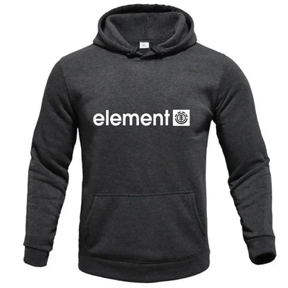 Printemps automne hommes sweats à capuche polaire impression sweats ample décontracté à capuche pull mâle vêtements de sport en plein air à manches longues hauts