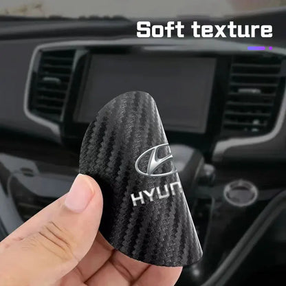 Pour Hyundai N line I40 I30 Sonata Tucson Santa Fe Elantra Azera Creta dessous de verre de voiture support de verre d'eau tampons tapis antidérapant accessoire