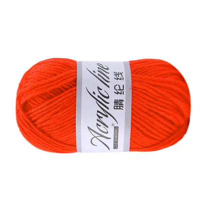 Écharpe en Laine Épaisse Robuste, Fil de Tricot Épais, Chaud, Ménage, Enfants, Chapeau, Optique Douce, Crochet, 50g