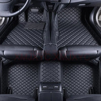 Tapis de Sol de Voiture 3D Personnalisé en Cuir Artificiel, Accessoires d'Nikpour BMW Série 5 E39 1995-2004 E60 F10 G30 2017-2022