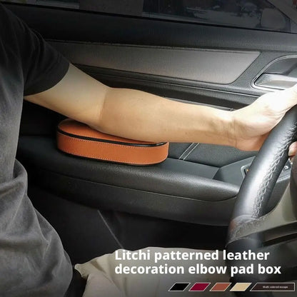 Support d'accoudoir de porte de voiture universel, hauteur réglable, coussin de rangement, accoudoir de voiture avec boîte en cuir PU souple, support d'accoudoir X2Y0