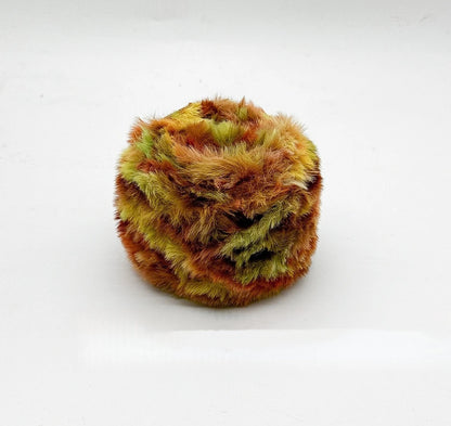 Fil de fourrure Super doux, 1 œuf de 100 grammes, fil de fausse fourrure épais et moelleux pour cils, accessoires et couvertures pour écharpe tricotée au Crochet