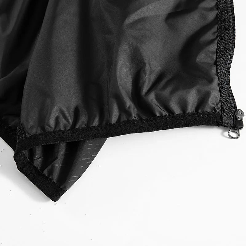 LNGXO-Vestes de randonnée imperméables pour hommes et femmes, coupe-vent de protection solaire, manteau de pluie d'escalade de camping, vêtements portables unisexes
