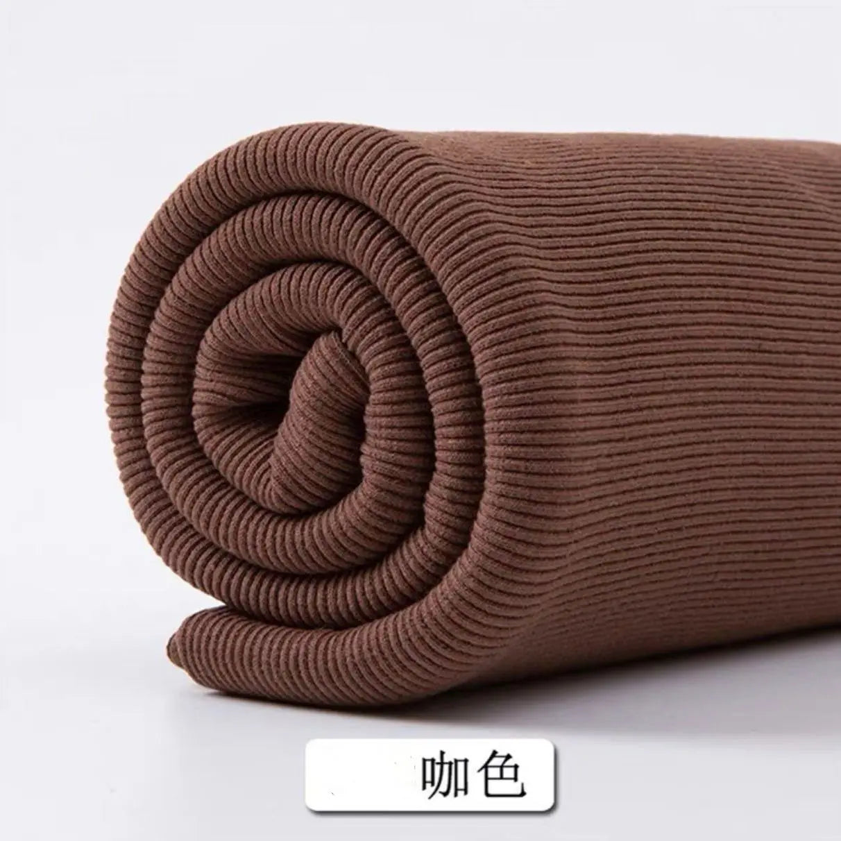 Tissu fileté élastique en coton, manches de sweat-shirt, col, ourlet, bord inférieur, tissu tricoté à revers élastique pour vêtements