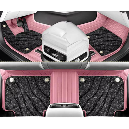 Tapis de sol de voiture en cuir personnalisé, ensemble complet pour citroën C5 Aircross 2018 2019 2020 2021, accessoires automobiles