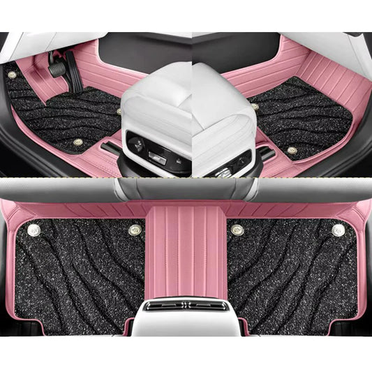 Tapis de sol de voiture en cuir personnalisé, ensemble complet pour citroën C5 Aircross 2018 2019 2020 2021, accessoires automobiles