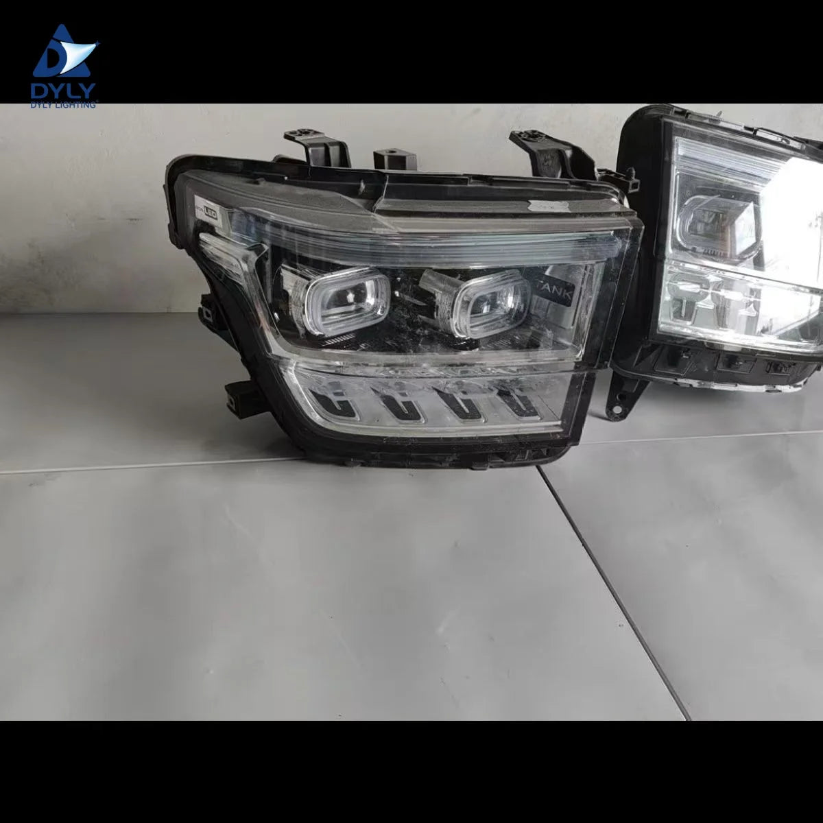 Phare LED pour voitures, réservoir 500, haute qualité, 12V, 45W, lumière blanche, nouvel état, pièces de rechange, reconditionnées
