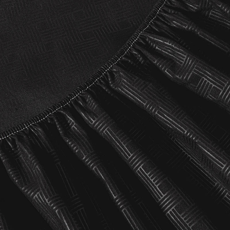 Drap-housse avec bande élastique, couleur unie, housse de matelas douce pour lit simple, double, king, queen, 90/120/140/150/160/180x200cm