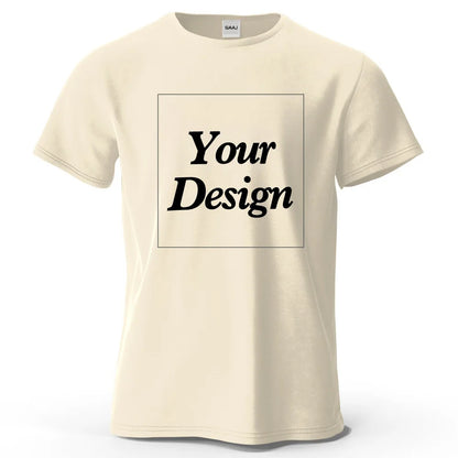 T-shirt personnalisé t-shirt personnalisé t-shirt personnalisé bricolage imprimer votre photo marque Logo texte hommes femmes 100% coton cadeau Premium