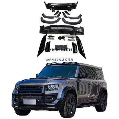 Kit de carrosserie de Conversion pour pare-choc avant, adapté au Range Rover New Defender 90/110/130 L663, conception nouvelle et améliorée