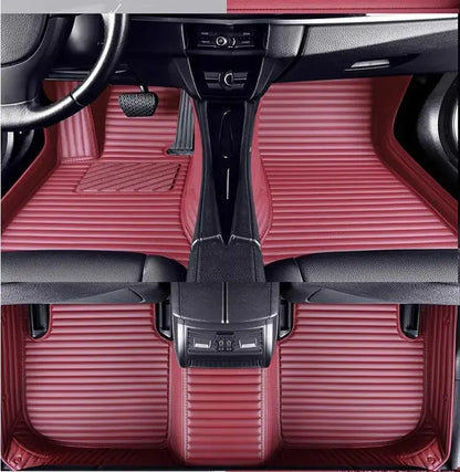 Tapis de sol de voiture personnalisés adaptés à la BMW X5 5 sièges véhicule électrique 2017-2019 tapis de pied en cuir automatique tapis