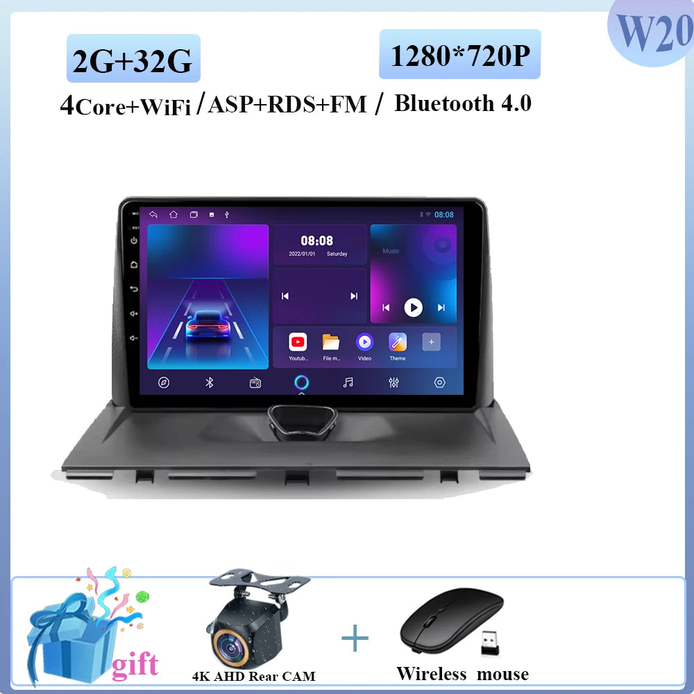 Pour Peugeot Expert 2 G9 2007 - 2017 autoradio lecteur vidéo multimédia GPS Navigation 5G wifi Android auto haute performance 2din
