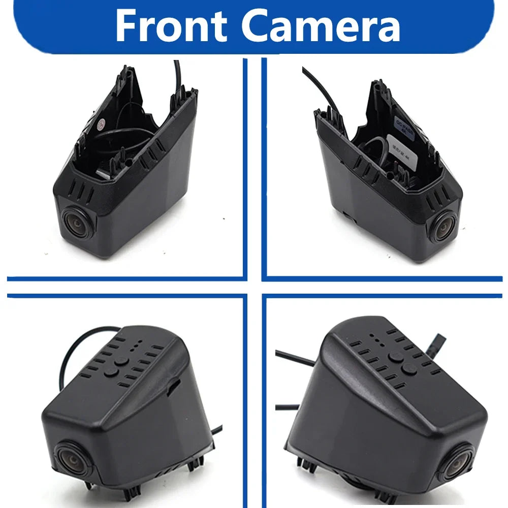 AutoBora-Caméra de tableau de bord DVR avec moniteur vidéo 24H, caméra 4K, WiFi, 3840x2160, compatible avec Lynk & Co 01, PHEV 2018, 2019, 2020, 2021, 2022, 2023